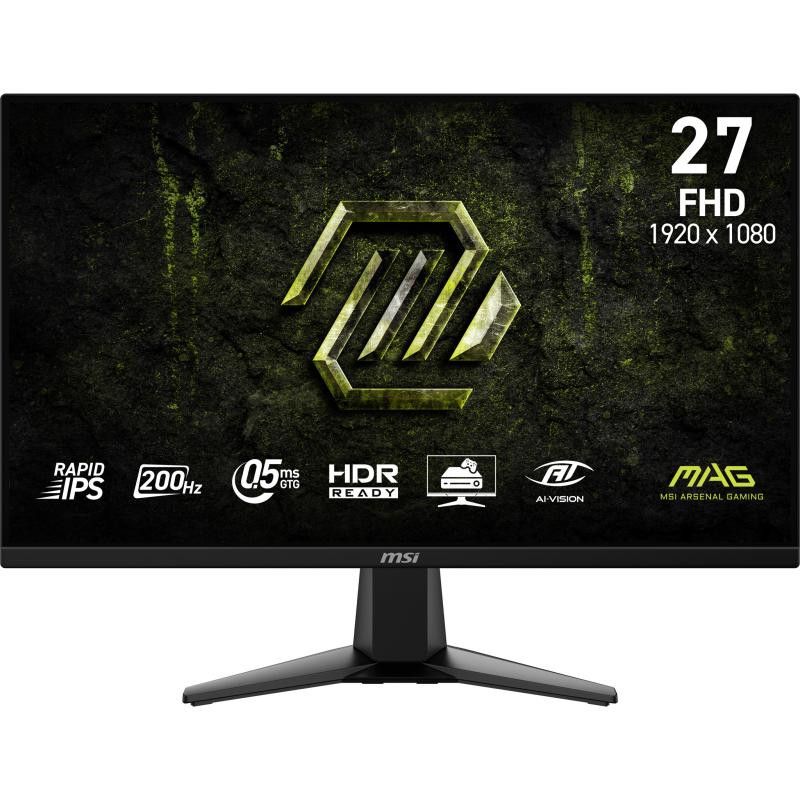 MSI MAG 275F E20 écran plat de PC 68,6 cm (27") 1920 x 1080 pixels Full HD LCD Noir · Moniteur · Informat Systems Strasbourg (image 2)