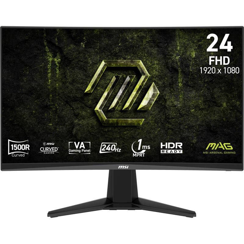 MSI MAG 245C X24 écran plat de PC 59,9 cm (23.6") 1920 x 1080 pixels Full HD LCD Noir · Moniteur · Informat Systems Strasb...