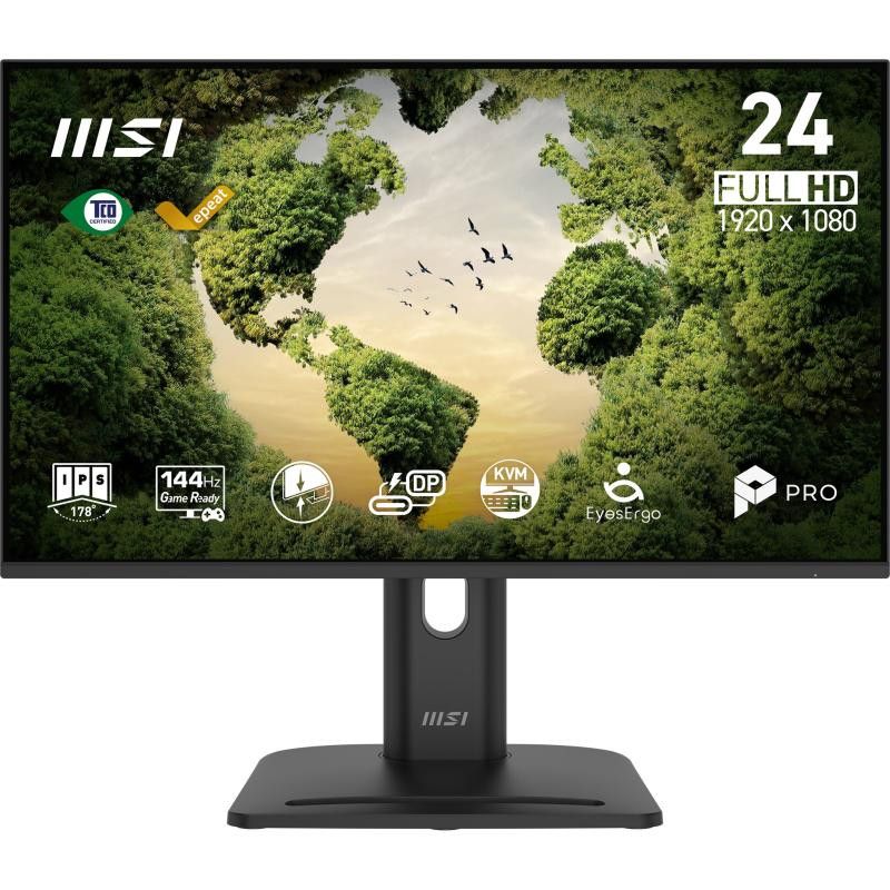 MSI Pro MP245PHGN E14 écran plat de PC 60,5 cm (23.8") 1920 x 1080 pixels Full HD LCD Noir · Moniteur · Informat Systems S...