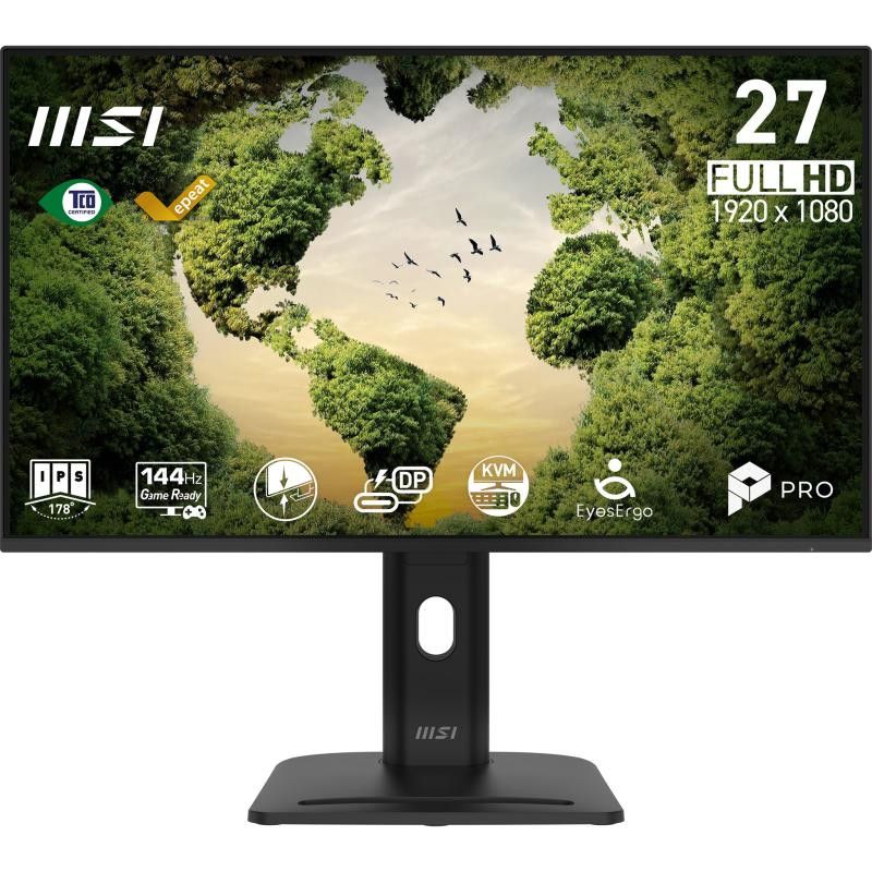 MSI Pro MP275PHGN E14 écran plat de PC 68,6 cm (27") 1920 x 1080 pixels Full HD LCD Noir · Moniteur · Informat Systems Str...