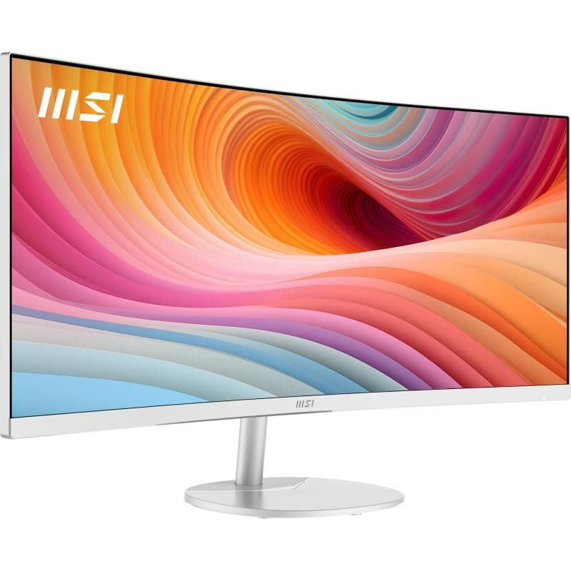 MSI Pro MP341CQW E12 écran plat de PC 86,4 cm (34") 3440 x 1440 pixels UltraWide Quad HD Blanc · Moniteur · Informat Syste... (image 8)