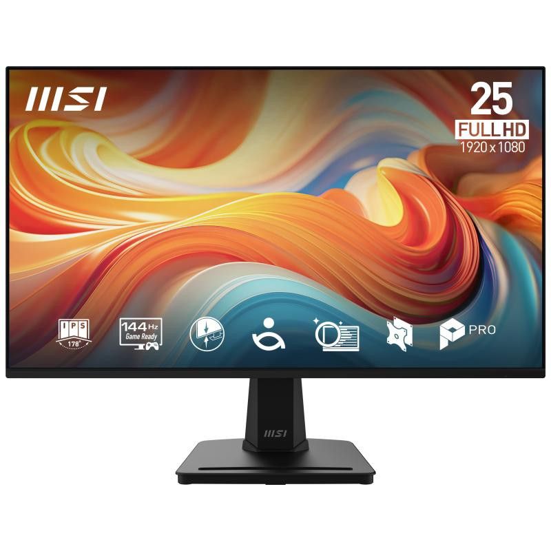 MSI Pro MP251 E14L écran plat de PC 62,2 cm (24.5") 1920 x 1080 pixels Full HD Noir · Moniteur · Informat Systems Strasbourg