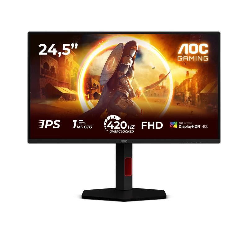 AOC G4 25G4KUR écran plat de PC 62,2 cm (24.5") 1920 x 1080 pixels Full HD LED Noir, Rouge · Moniteur · Informat Systems S...