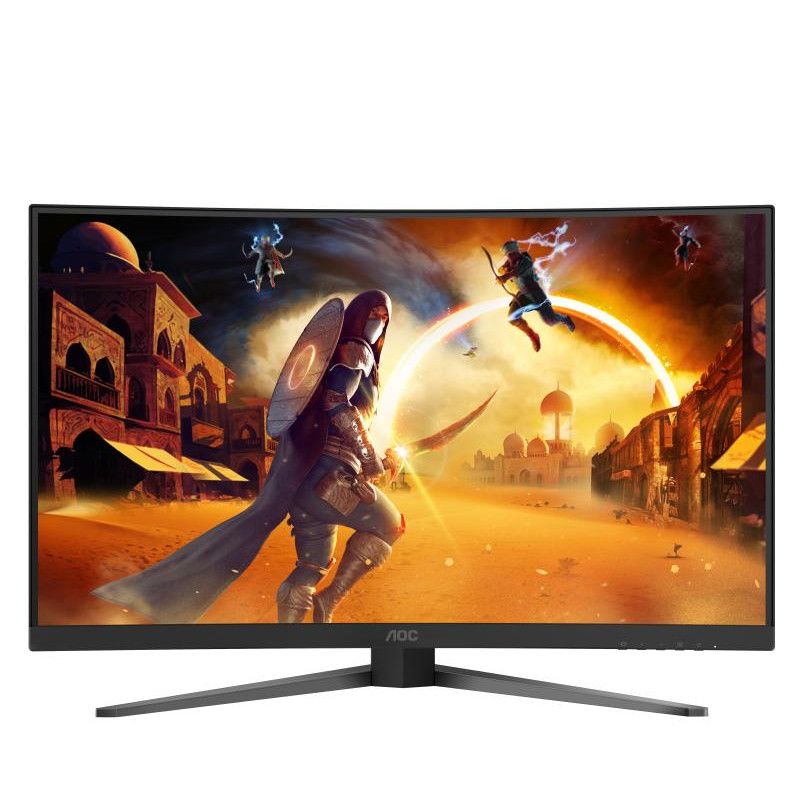 AOC G4 C32G4Z écran plat de PC 80 cm (31.5") 1920 x 1080 pixels Full HD LCD Noir, Rouge · Moniteur · Informat Systems Stra... (image 4)