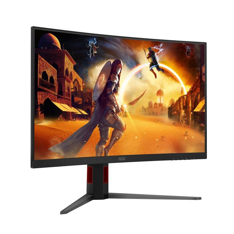 AOC G4 C32G4Z écran plat de PC 80 cm (31.5") 1920 x 1080 pixels Full HD LCD Noir, Rouge · Moniteur · Informat Systems Stra... (image 5)