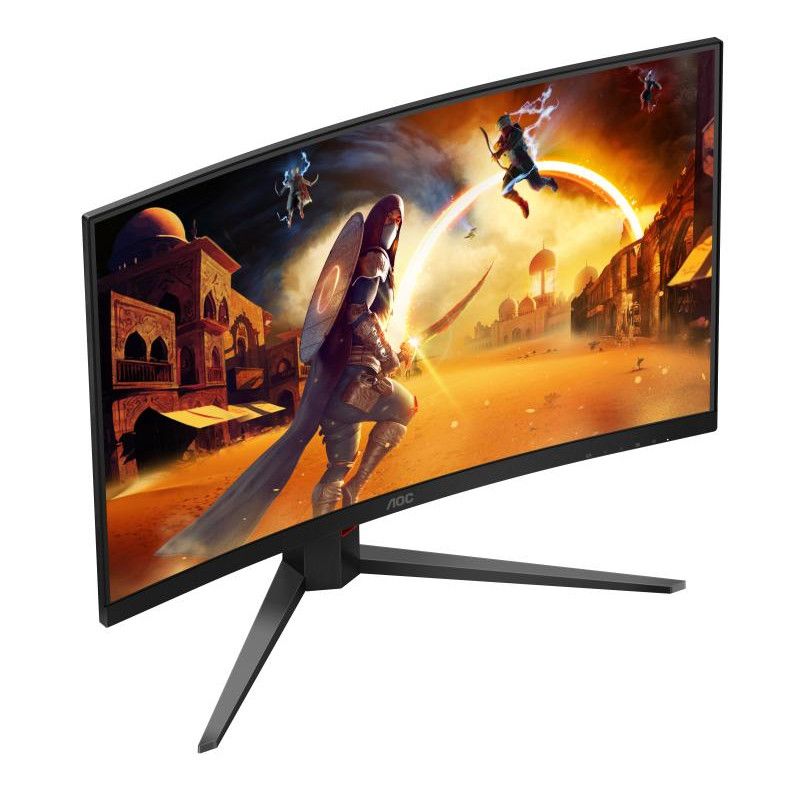 AOC G4 C32G4Z écran plat de PC 80 cm (31.5") 1920 x 1080 pixels Full HD LCD Noir, Rouge · Moniteur · Informat Systems Stra... (image 7)