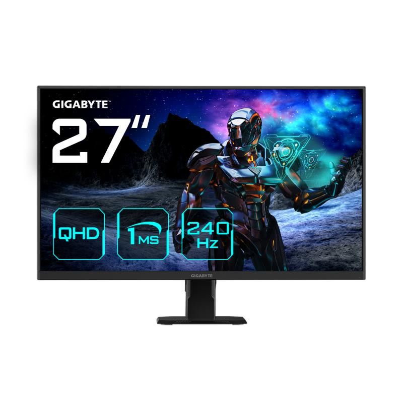 GIGABYTE GS27Q X Écran gaming 27" QHD - 2560 x 1440, 240Hz, 1ms, 300 cd/m², FreeSync Premium Pro, HDR Ready, HDMI 2.0, Dis...