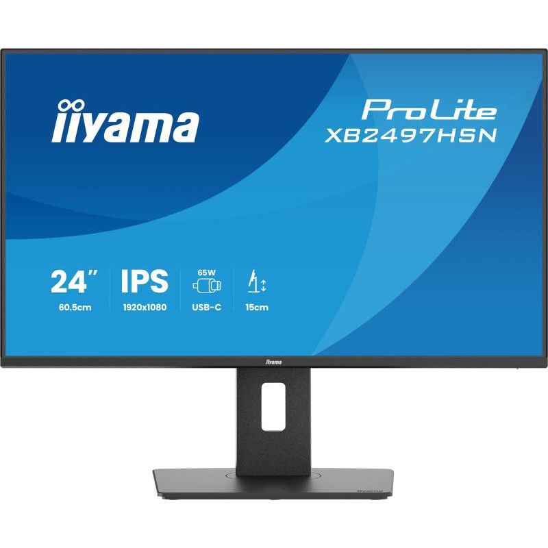 iiyama ProLite XB2497HSN-B1 écran plat de PC 60,5 cm (23.8") 1920 x 1080 pixels Full HD LED Noir · Moniteur · Informat Sys... (image 3)