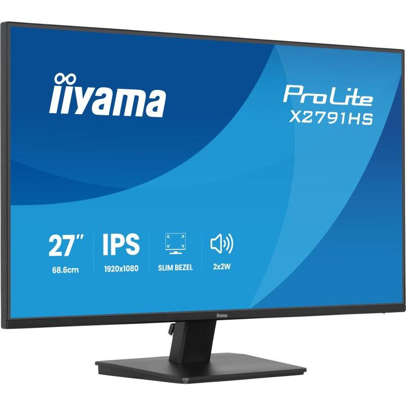 iiyama ProLite X2791HS-B1 écran plat de PC 68,6 cm (27") 1920 x 1080 pixels Full HD LED Noir · Moniteur · Informat Systems... (image 4)