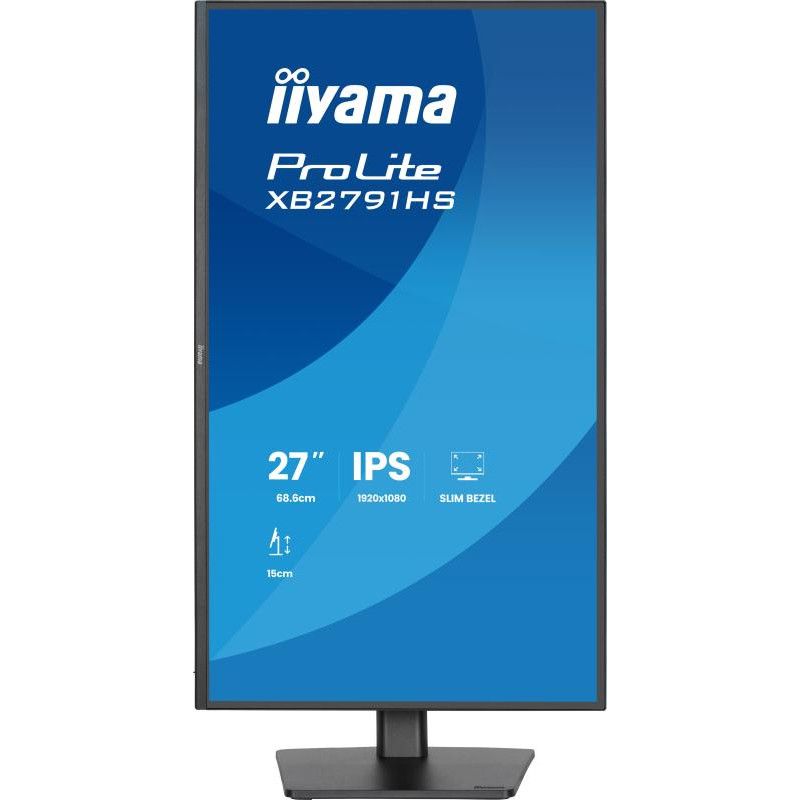 iiyama ProLite XB2791HS-B1 écran plat de PC 68,6 cm (27") 1920 x 1080 pixels Full HD LED Noir · Moniteur · Informat System... (image 4)
