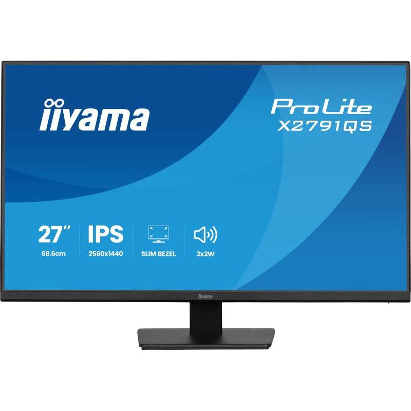 iiyama ProLite X2791QS-B1 écran plat de PC 68,6 cm (27") 2560 x 1440 pixels Quad HD LED Noir · Moniteur · Informat Systems... (image 3)