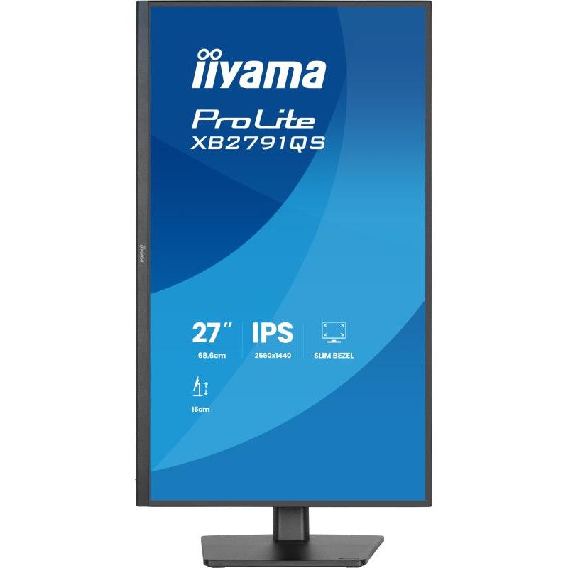 iiyama ProLite XB2791QS-B1 écran plat de PC 68,6 cm (27") 2560 x 1440 pixels Quad HD LED Noir · Moniteur · Informat System... (image 4)