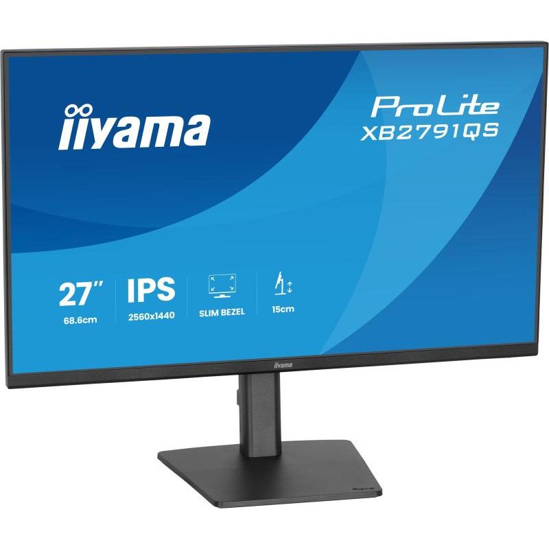 iiyama ProLite XB2791QS-B1 écran plat de PC 68,6 cm (27") 2560 x 1440 pixels Quad HD LED Noir · Moniteur · Informat System... (image 6)