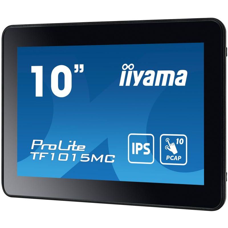 iiyama TF1015MC-B3 écran plat de PC 25,6 cm (10.1") 1280 x 800 pixels HD LED Écran tactile Noir · MONITEUR AV · Informat S... (image 4)
