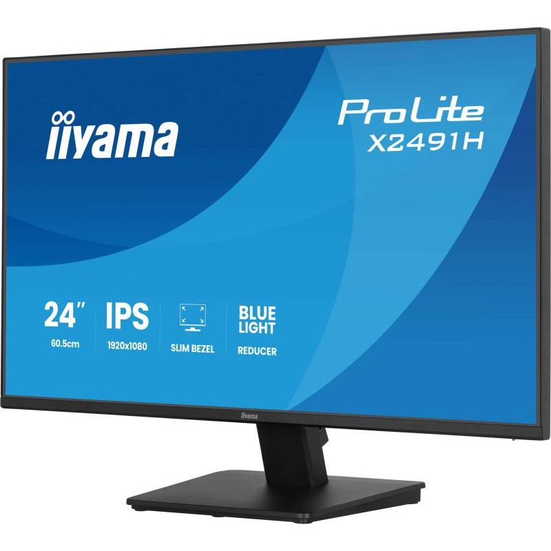 iiyama ProLite X2491H-B1 écran plat de PC 60,5 cm (23.8") 1920 x 1080 pixels Full HD LCD Noir · Moniteur · Informat System... (image 5)