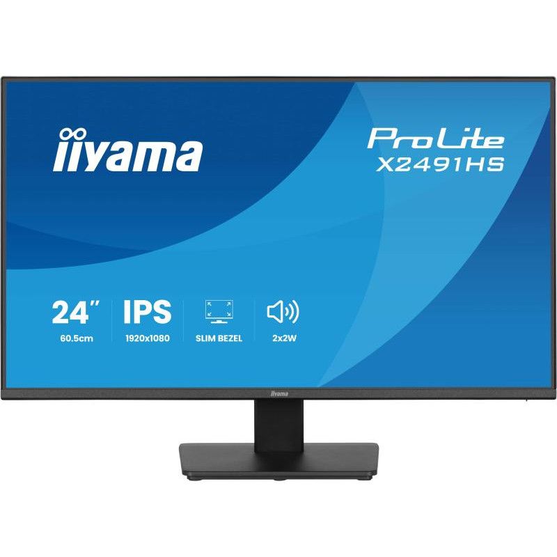 iiyama ProLite X2491HS-B1 écran plat de PC 60,5 cm (23.8") 1920 x 1080 pixels Full HD LCD Noir · Moniteur · Informat Syste... (image 3)