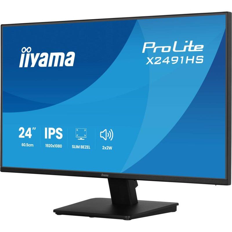 iiyama ProLite X2491HS-B1 écran plat de PC 60,5 cm (23.8") 1920 x 1080 pixels Full HD LCD Noir · Moniteur · Informat Syste... (image 5)