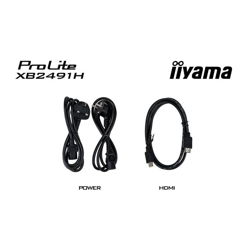 iiyama ProLite XB2491H-B1 écran plat de PC 60,5 cm (23.8") 1920 x 1080 pixels Full HD LCD Noir · Moniteur · Informat Syste... (image 20)