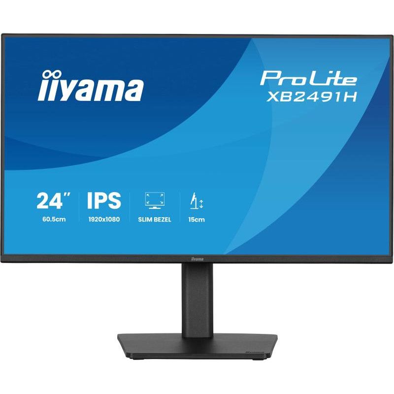 iiyama ProLite XB2491H-B1 écran plat de PC 60,5 cm (23.8") 1920 x 1080 pixels Full HD LCD Noir · Moniteur · Informat Syste... (image 3)
