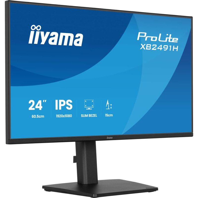 iiyama ProLite XB2491H-B1 écran plat de PC 60,5 cm (23.8") 1920 x 1080 pixels Full HD LCD Noir · Moniteur · Informat Syste... (image 5)