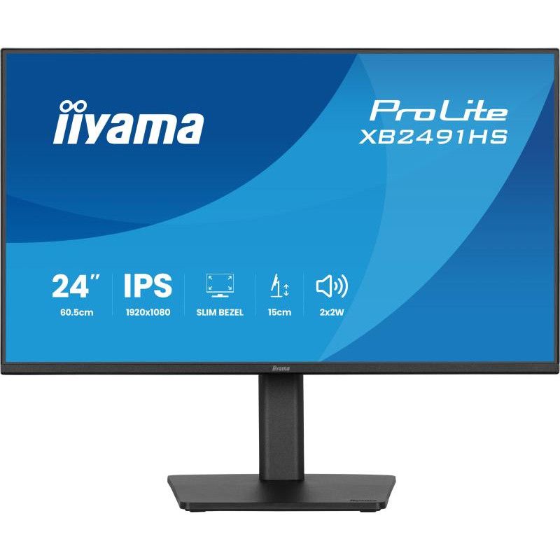 iiyama ProLite XB2491HS-B1 écran plat de PC 60,5 cm (23.8") 1920 x 1080 pixels Full HD LCD Noir · Moniteur · Informat Syst... (image 3)