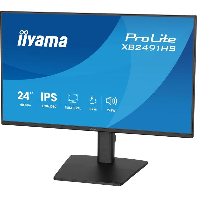 iiyama ProLite XB2491HS-B1 écran plat de PC 60,5 cm (23.8") 1920 x 1080 pixels Full HD LCD Noir · Moniteur · Informat Syst... (image 7)