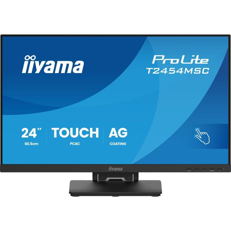 iiyama ProLite T2454MSC-B3AG écran plat de PC 60,5 cm (23.8") 1920 x 1080 pixels Full HD LED Écran tactile Multi-utilisate... (image 2)