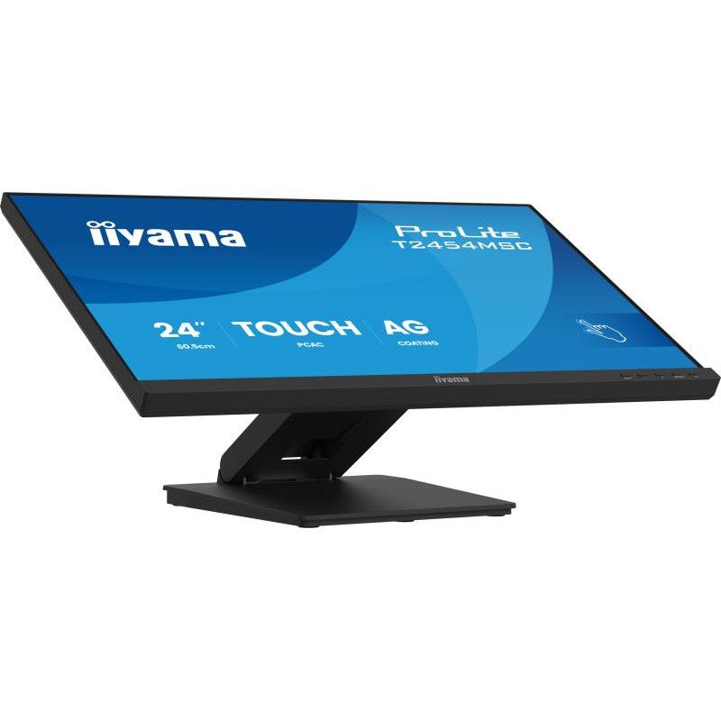 iiyama ProLite T2454MSC-B3AG écran plat de PC 60,5 cm (23.8") 1920 x 1080 pixels Full HD LED Écran tactile Multi-utilisate... (image 4)