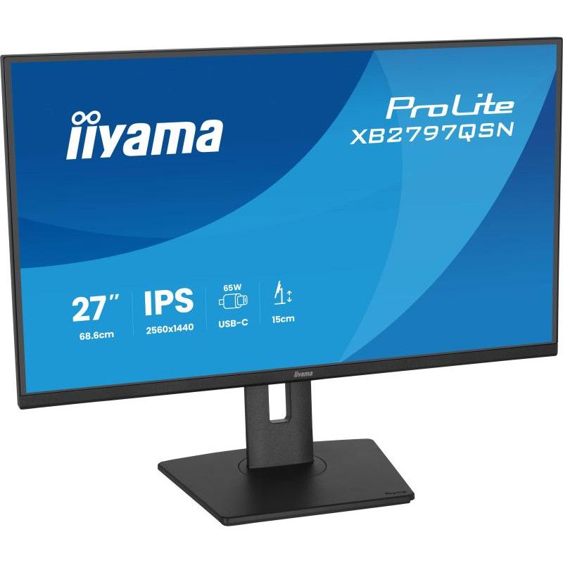 iiyama ProLite XB2797QSN-B1 écran plat de PC 68,6 cm (27") 2560 x 1440 pixels Quad HD LCD Noir · Moniteur · Informat Syste... (image 5)