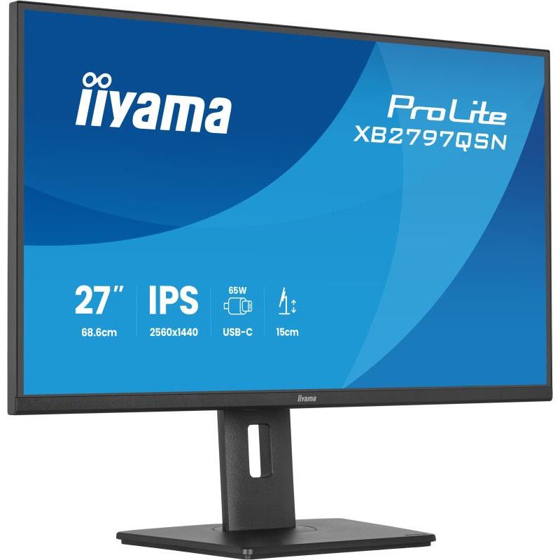 iiyama ProLite XB2797QSN-B1 écran plat de PC 68,6 cm (27") 2560 x 1440 pixels Quad HD LCD Noir · Moniteur · Informat Syste... (image 6)