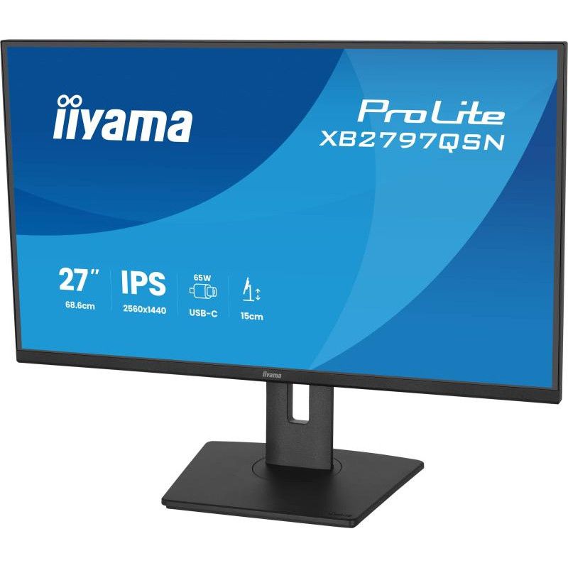 iiyama ProLite XB2797QSN-B1 écran plat de PC 68,6 cm (27") 2560 x 1440 pixels Quad HD LCD Noir · Moniteur · Informat Syste... (image 8)