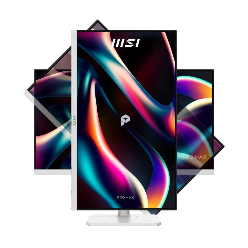 MSI PRO MAX 271QPHW E14 écran plat de PC 68,6 cm (27") 2560 x 1440 pixels Wide Quad HD LCD Blanc · Moniteur · Informat Sys... (image 4)