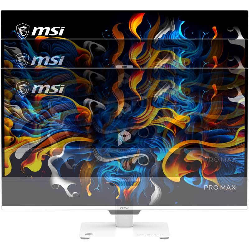 MSI Pro MAX 271UPXW12G écran plat de PC 67,3 cm (26.5") 3840 x 2160 pixels Full HD Ultra large QD-OLED Blanc · Moniteur · ... (image 11)