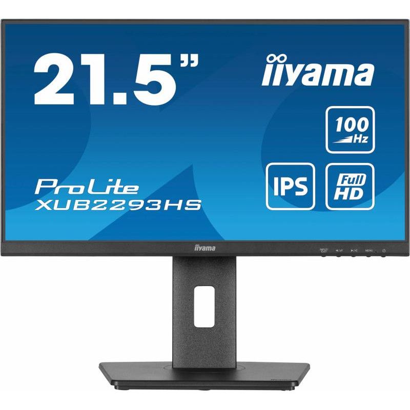 iiyama ProLite XUB2293HS-B6 écran plat de PC 54,6 cm (21.5") 1920 x 1080 pixels Full HD LED Noir · Moniteur · Informat Sys... (image 2)