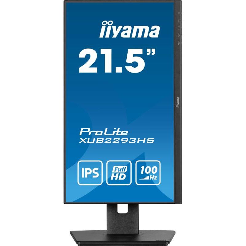 iiyama ProLite XUB2293HS-B6 écran plat de PC 54,6 cm (21.5") 1920 x 1080 pixels Full HD LED Noir · Moniteur · Informat Sys... (image 3)