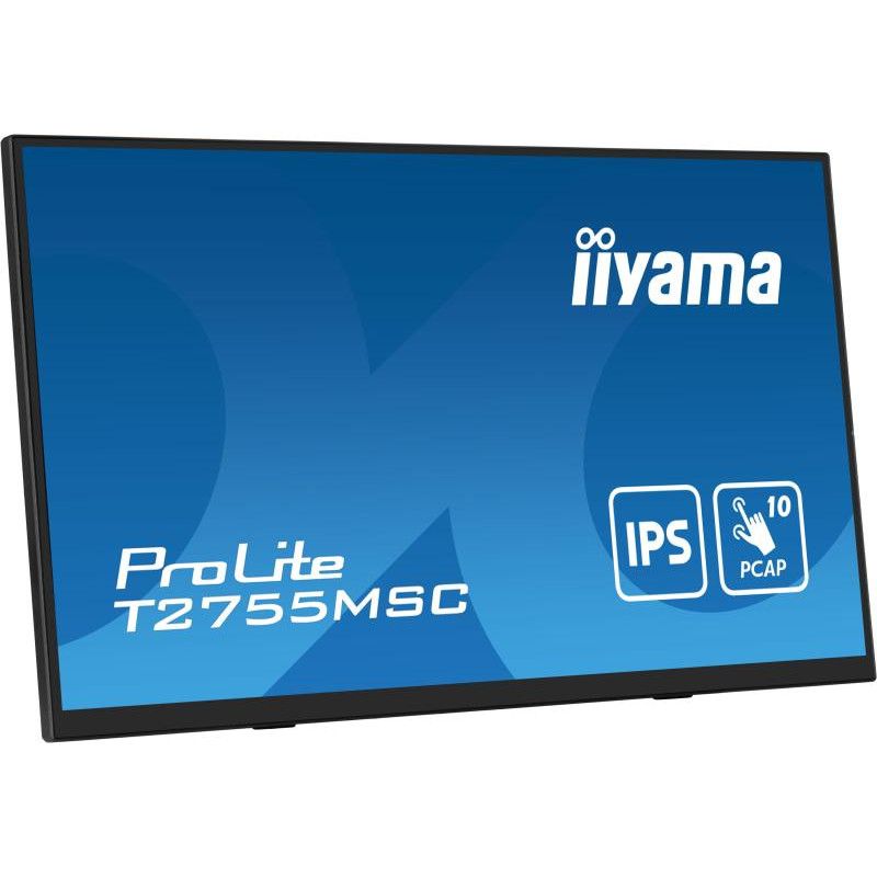 iiyama ProLite T2755MSC-B1 écran plat de PC 68,6 cm (27") 1920 x 1080 pixels Full HD LED Écran tactile Dessus de table Noi... (image 3)