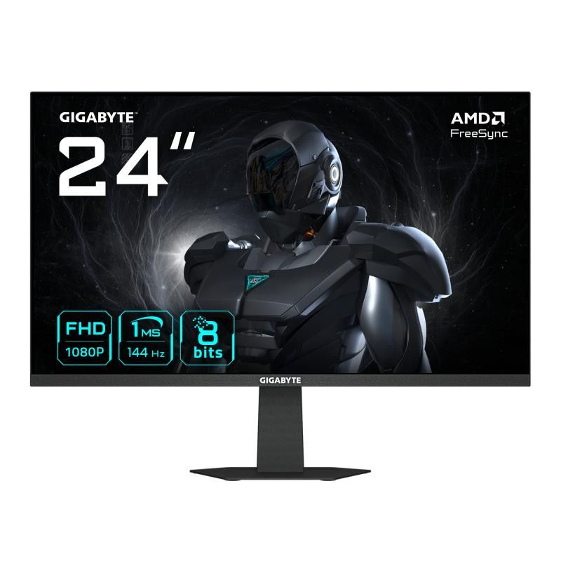 GIGABYTE GS24F14 Moniteur Gaming 24 FHD - 1920 x 1080, 144Hz, 1ms, 300 cd/m², HDMI 1.4, DisplayPort 1.2 · Informat Systems...