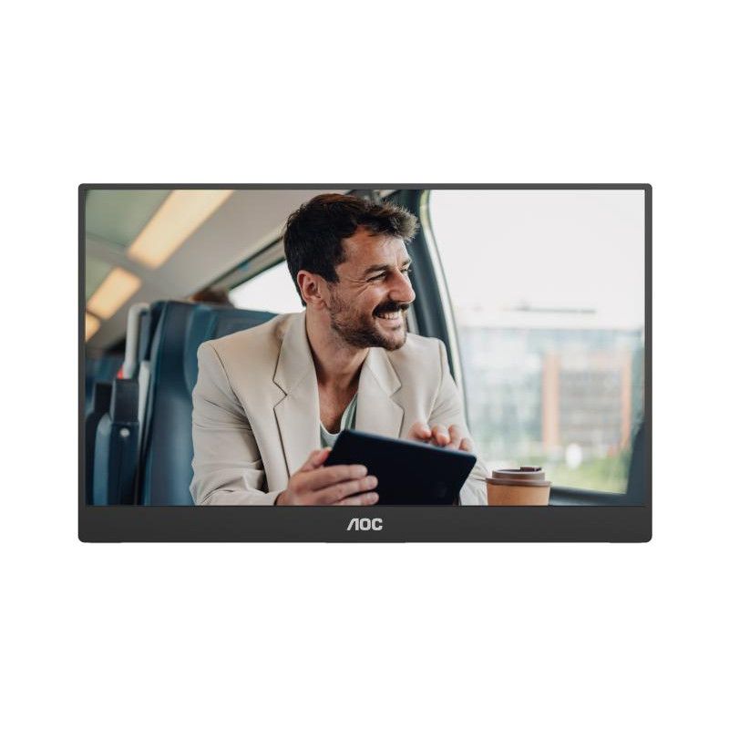 AOC 16T20E2 téléviseur et moniteur portables Moniteur portable Noir 39,6 cm (15.6") LED 1920 x 1080 pixels · Informat Syst... (image 5)