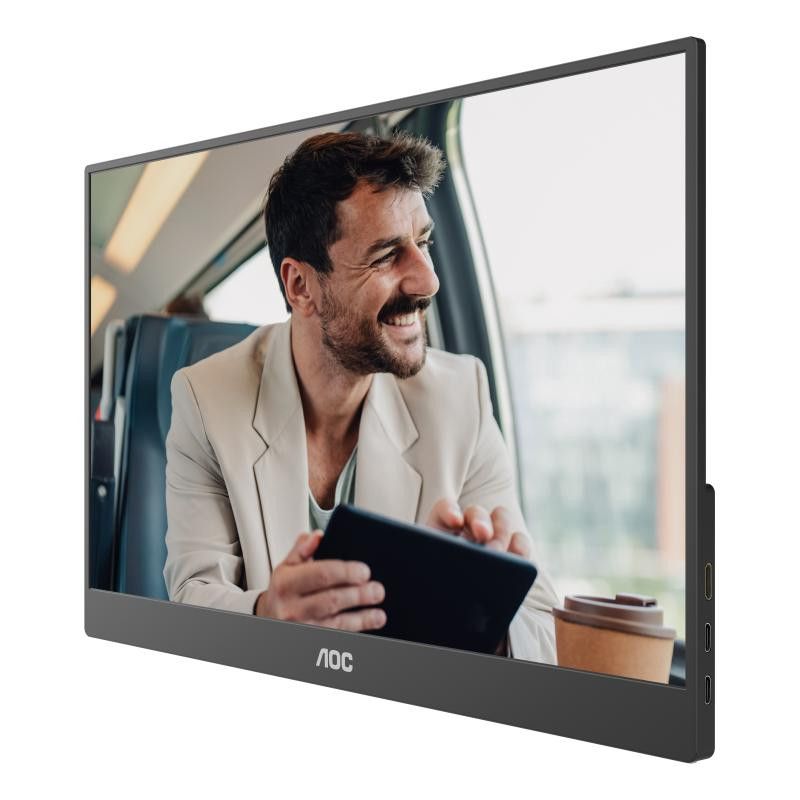 AOC 16T20E2 téléviseur et moniteur portables Moniteur portable Noir 39,6 cm (15.6") LED 1920 x 1080 pixels · Informat Syst... (image 8)