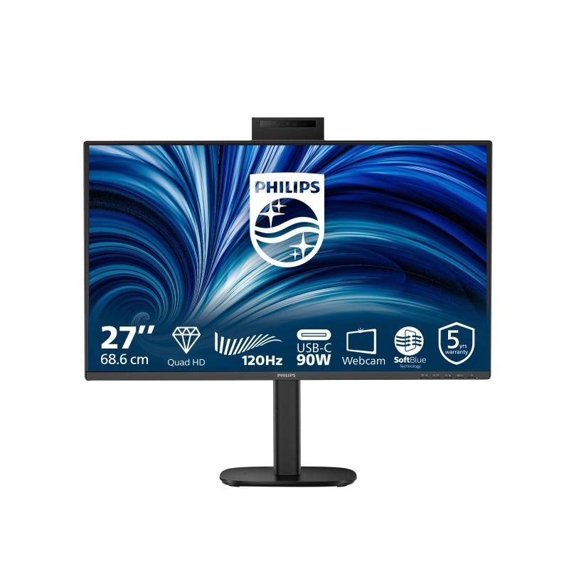 Philips 3000 series 27B2U3601H/00 écran plat de PC 68,6 cm (27") 2560 x 1440 pixels Quad HD LCD Noir · Moniteur · Informat...