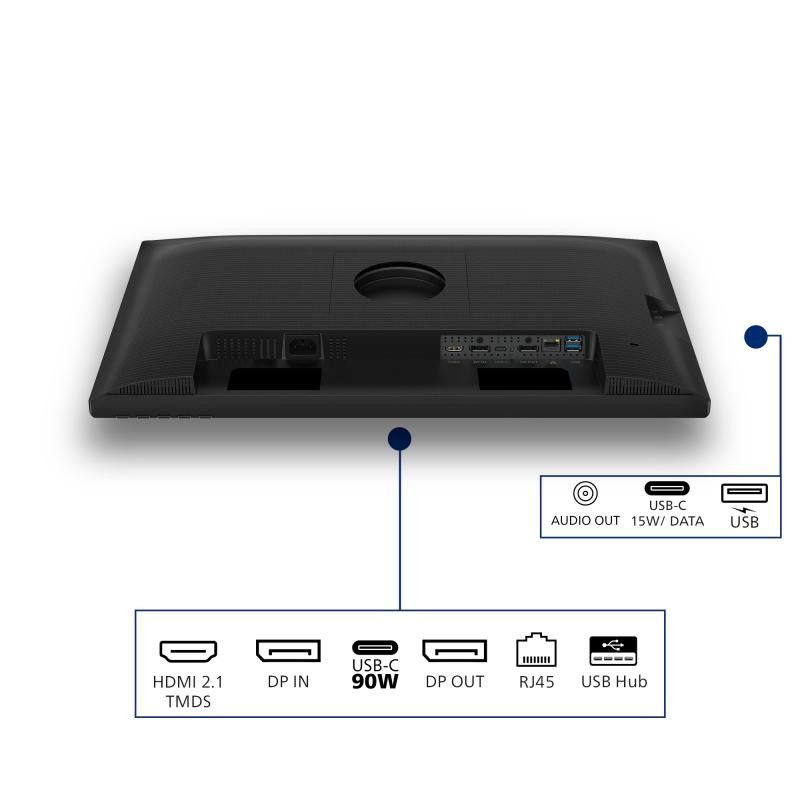 Philips 24B2U3601 écran plat de PC 60,5 cm (23.8") 2560 x 1440 pixels Quad HD LCD Noir · Moniteur · Informat Systems Stras... (image 4)