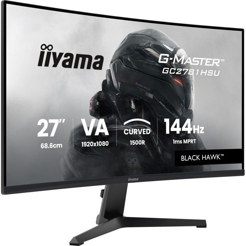 iiyama G-MASTER GC2781HSU-B1 écran plat de PC 68,6 cm (27") 1920 x 1080 pixels Full HD LCD Noir · Moniteur · Informat Syst... (image 2)