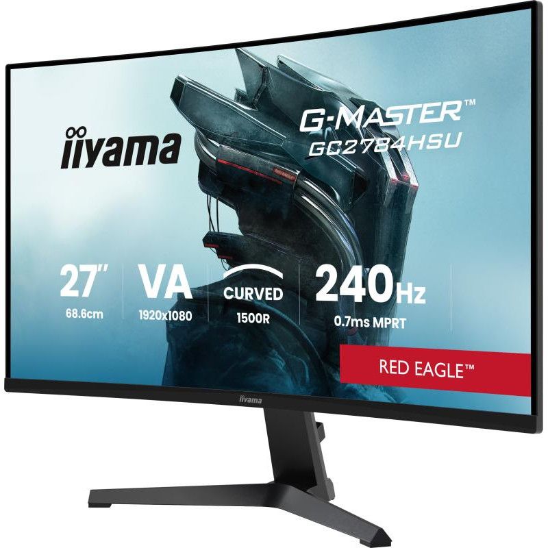 iiyama G-MASTER GC2784HSU-B1 écran plat de PC 68,6 cm (27") 1920 x 1080 pixels Full HD LCD Noir · Moniteur · Informat Syst... (image 3)