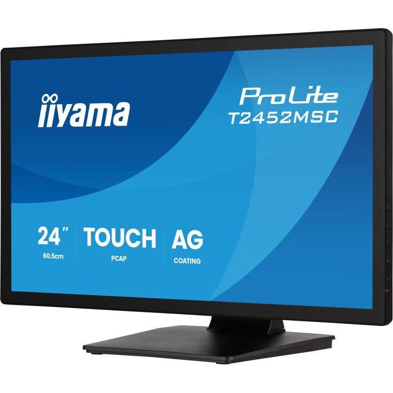 iiyama ProLite T2452MSC-B2AG écran plat de PC 61 cm (24") 1920 x 1080 pixels Full HD LED Écran tactile Noir · Moniteur · I... (image 3)