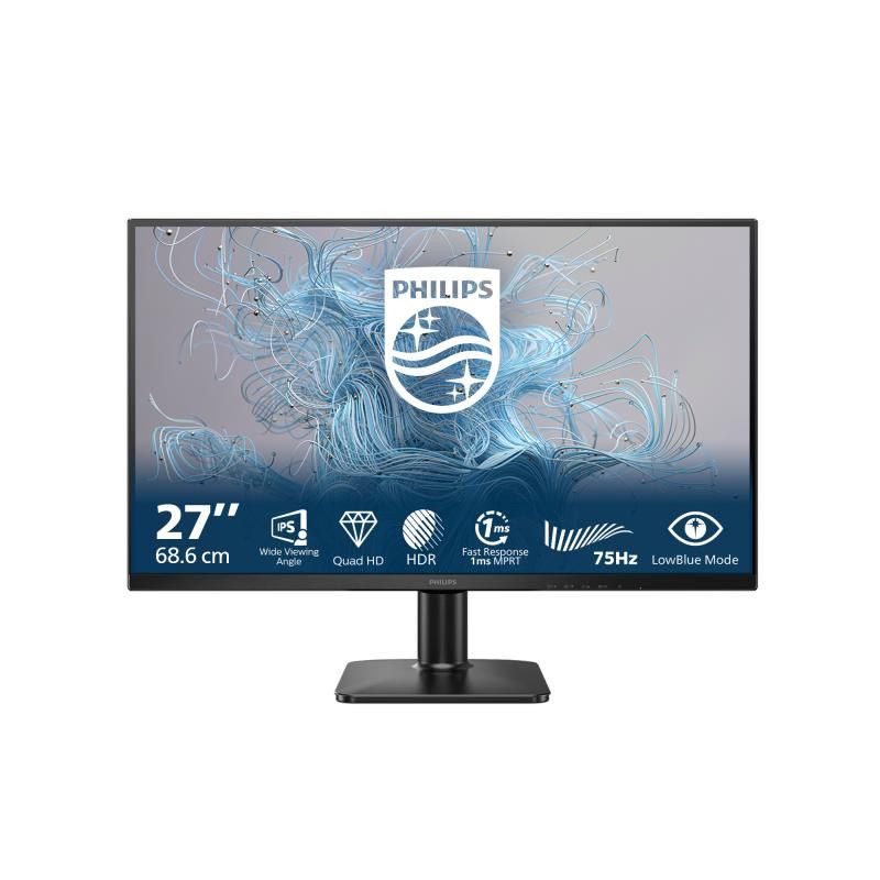 Philips 1000 series 27E2N1500L/00 écran plat de PC 68,6 cm (27") 2560 x 1440 pixels Quad HD LED Noir · Moniteur · Informat...