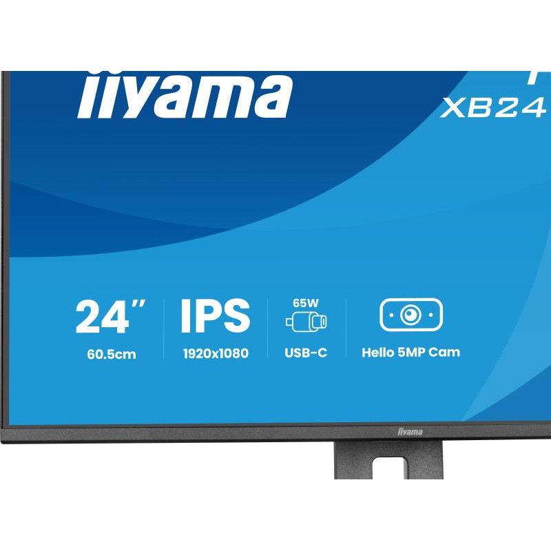 iiyama ProLite XB2497HSNH-B1 24IN IPS LCD 4MS 1920X1080 350CD/M2 HDMI/DP/USB 2 écran plat de PC 60,5 cm (23.8") 1920 x 108... (image 11)