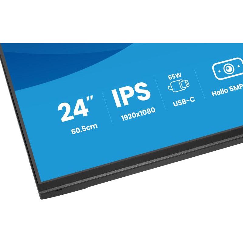 iiyama ProLite XB2497HSNH-B1 24IN IPS LCD 4MS 1920X1080 350CD/M2 HDMI/DP/USB 2 écran plat de PC 60,5 cm (23.8") 1920 x 108... (image 12)