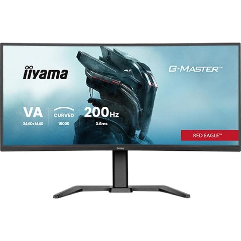 iiyama G-MASTER GCB3484WQSU-B2 34IN PRO-GAMING 0.4MS VA LCD 3440X144 écran plat de PC 86,4 cm (34") 3440 x 1440 pixels Ult...