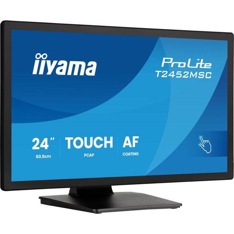 iiyama ProLite T2452MSC-B2 écran plat de PC 61 cm (24") 1920 x 1080 pixels Full HD Écran tactile Noir · Moniteur · Informa... (image 2)
