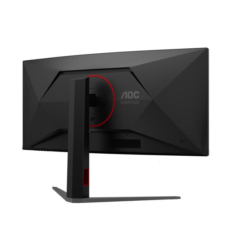AOC G4 34'' CU34G4CA écran plat de PC 86,4 cm (34") 3440 x 1440 pixels Noir, Rouge · Moniteur · Informat Systems Strasbourg (image 14)